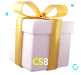 Receba seus bônus de boas-vindas no CS8