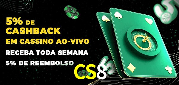 Promoções do cassino ao Vivo CS8
